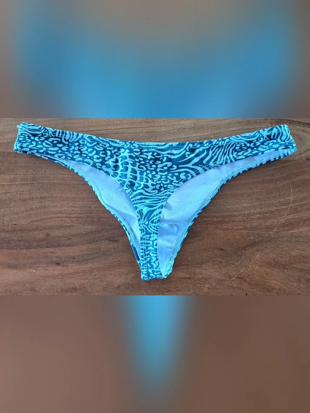 Mens Print Thong